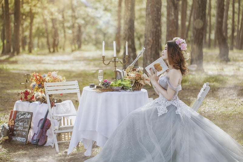 Whimsical Forest Setting